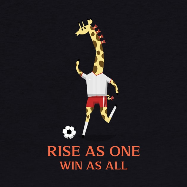 RISE AS WIN AND WIN AS ALL by Football stars